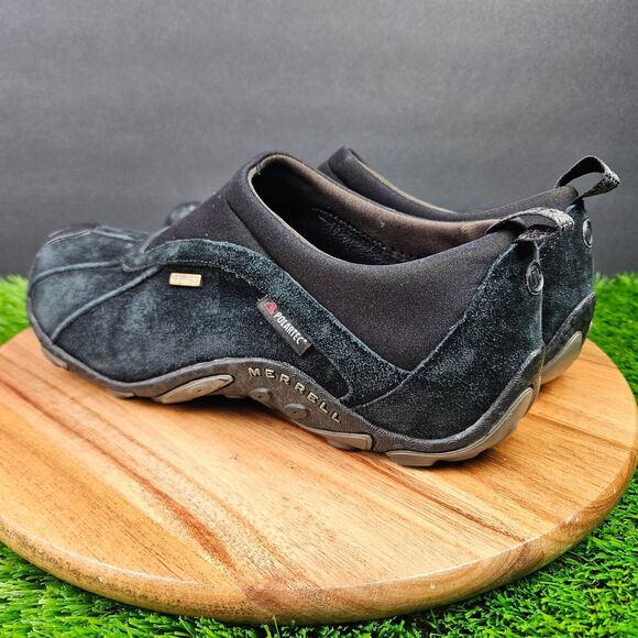 Merrell Forecast Torch Moc Waterproof Insulated Slip On Shoe Womens US 9.5 Black - Picture 4 of 13